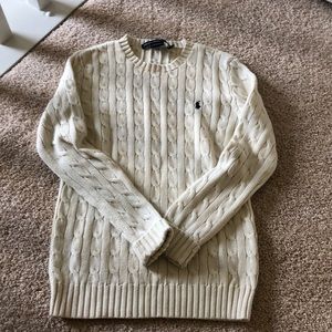 Ralph Lauren Cream Sweater Size Small